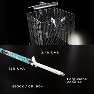 Светильник для птиц ZооDA Mini Kit 8Вт T5 ZBMINIKIT8WT5 фото 8