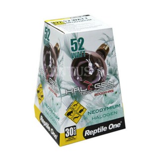 Галогенная лампа Reptile One Halogen Heat Lamp Neodymium Daylight, с неодимовым напылением (52W, E27)