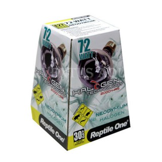 Галогенная лампа Reptile One Halogen Heat Lamp Neodymium Daylight, с неодимовым напылением (72W, E27)